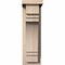 Ekena Millwork Pescadero Smooth Corbel w/Backplate, Douglas Fir, 5 1/2"W x 10"D x 18"H COR06X10X18PEC01SDF - alternate 4